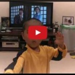 Viral: Budak 5 Tahun Tiru Aksi Bruce Lee