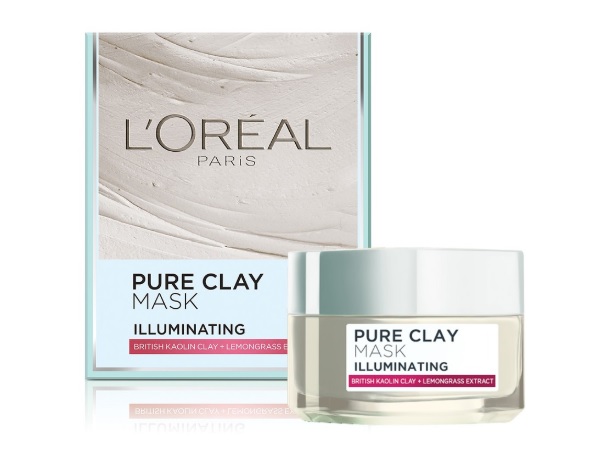 LOreal Paris Pure Clay Mask Illuminating InfoSantai